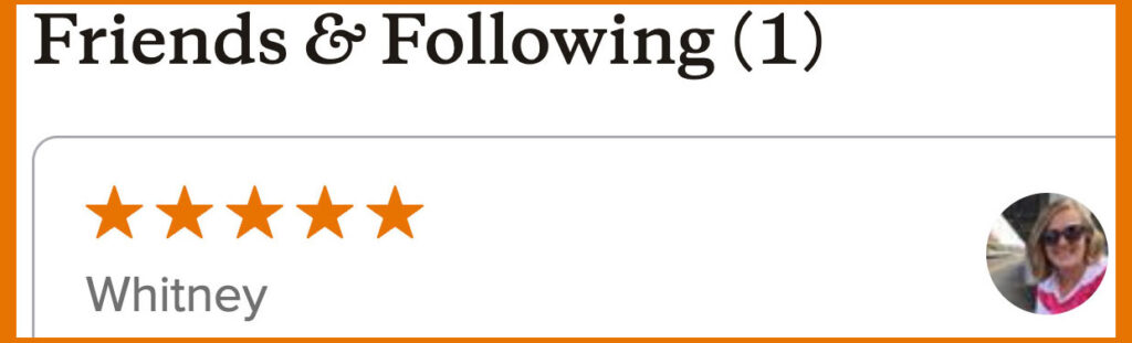 WhitFollowing