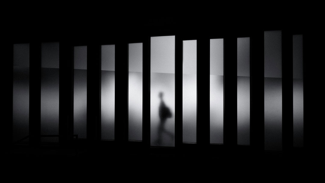 Noir style restaurant setting