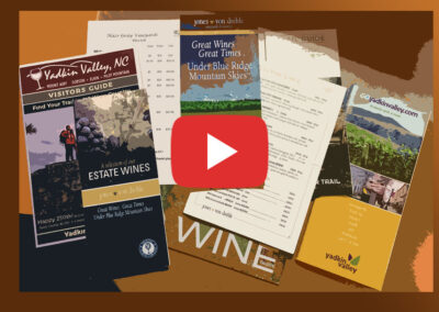 Montage of Wine tour video images