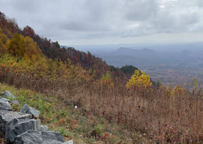 Photo of mountains on wine tour