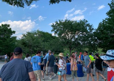 Photo of a Dave Matthews' concert.