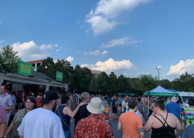 Photo of a Dave Matthews' concert.