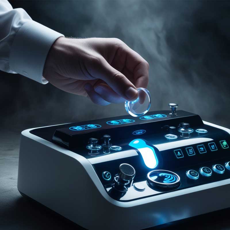 Image of the Tracer machine from Lewis Faulkner's novel "Tracer."