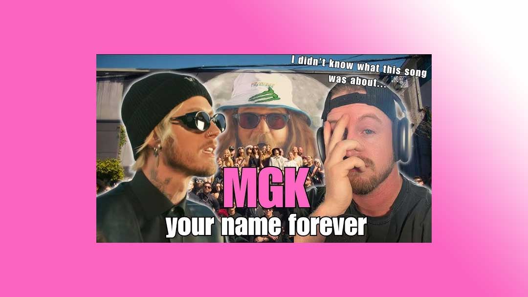 Montage Image from the song 'Your Name Forever" by MGK