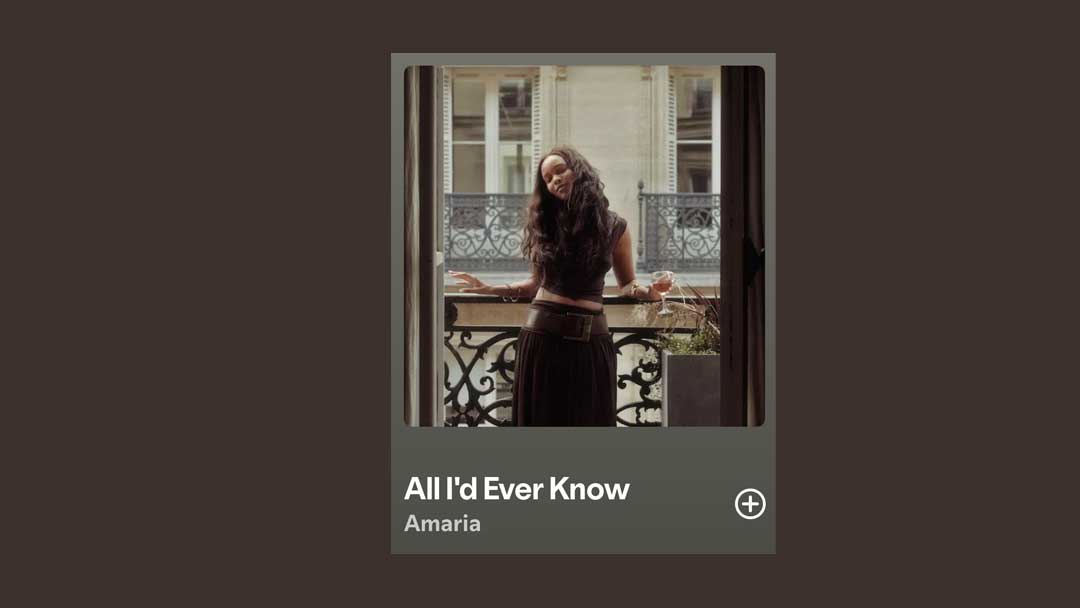 Amaria Image for the song All I'd Ever Know by Amaria
