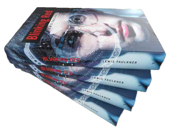 Lewis Faulkner's novel 'Blinking Red.'