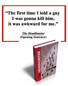 Image of the novel 'The Headhunter' by Lewis Faulkner.