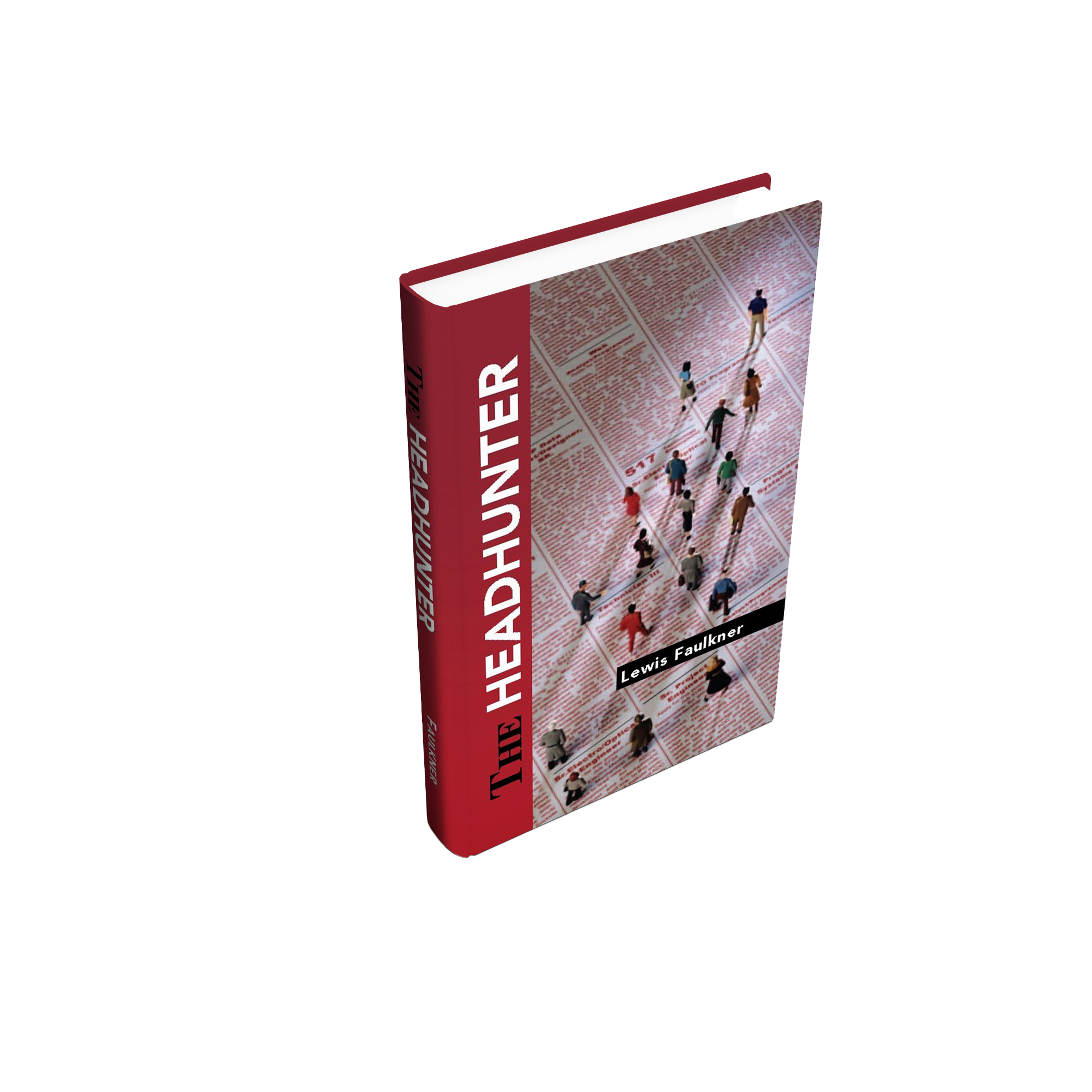Image of the Lewis Faulkner's novel 'The Headhunter.'