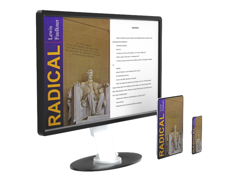 Image of Lewis Faulkner's novel 'Radical.'