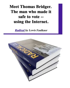 Image of Lewis Faulkner’s novel ‘Radical.'