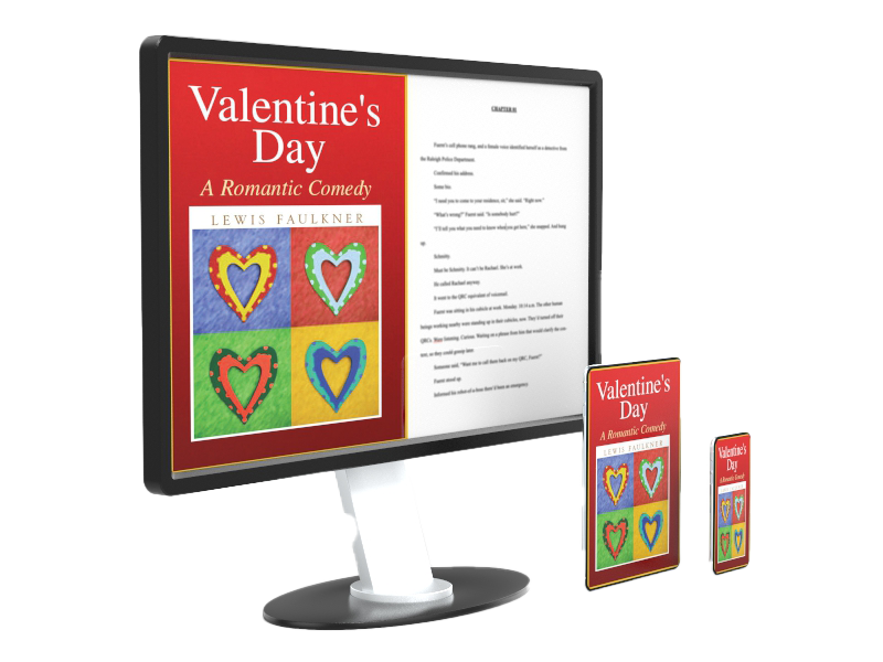 Image of Lewis Faulkner's novel 'Valentine's Day.'