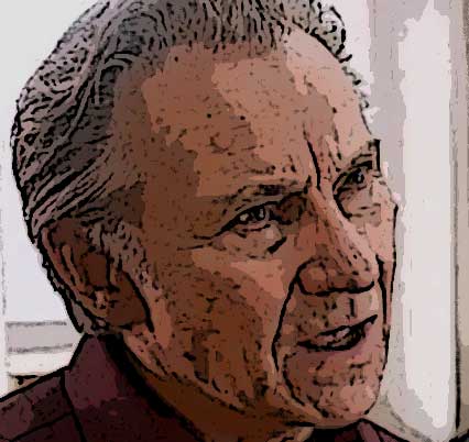 Image of a character from Lewis Faulkner's novel "The Headhunter."