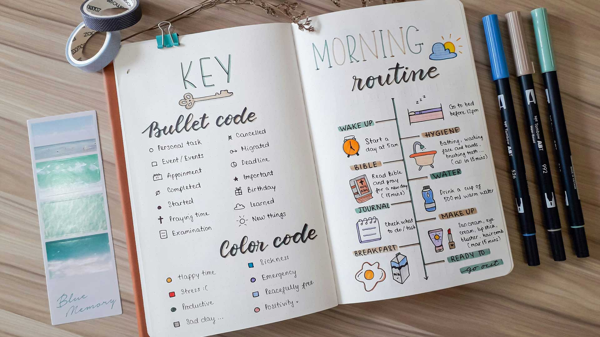 Photo of a day planner notebook for a blog post "✍️ How to Write a Novel That Actually Works — Structure, Story, and Creative Process.” Photo by Ngo Ngoc Khai Huyen on Unsplash