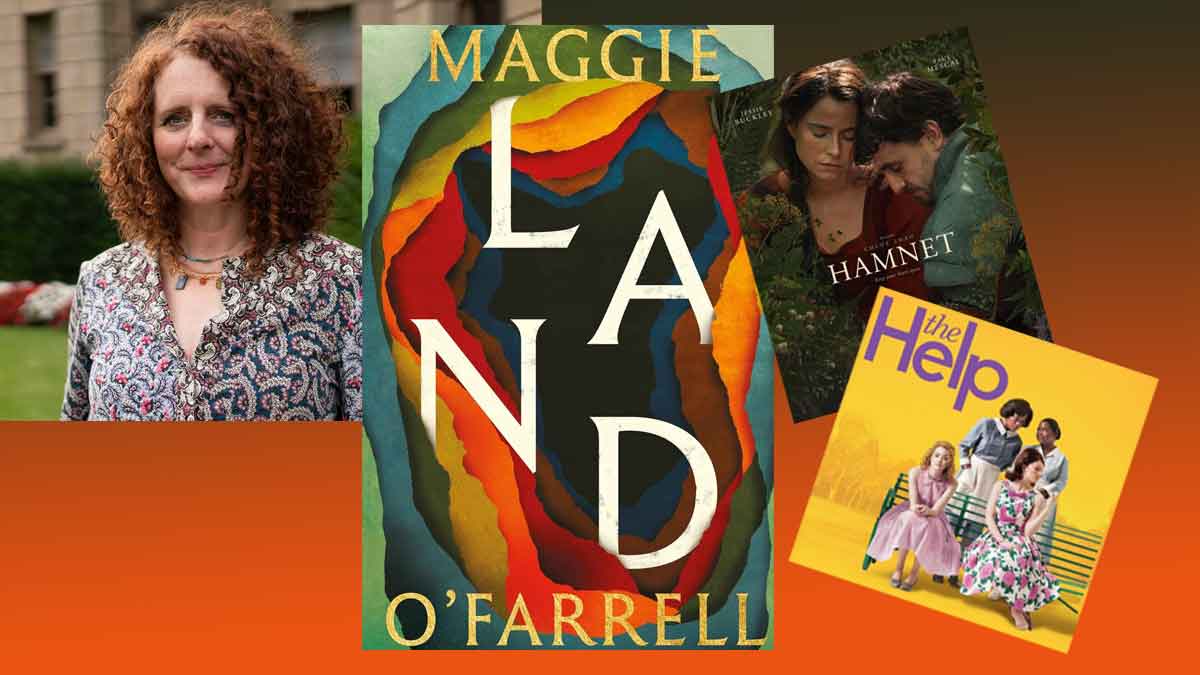 LAnd-DiviFinalMontage Book montage of Maggie O'Farrell's Novel "Land." and "the Help."