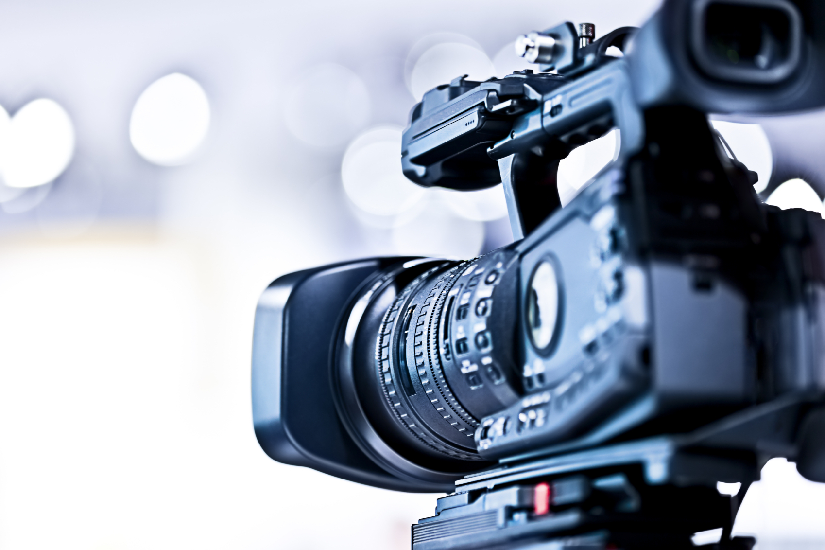 Professional HD video camera in studio video logo 300x200 1
